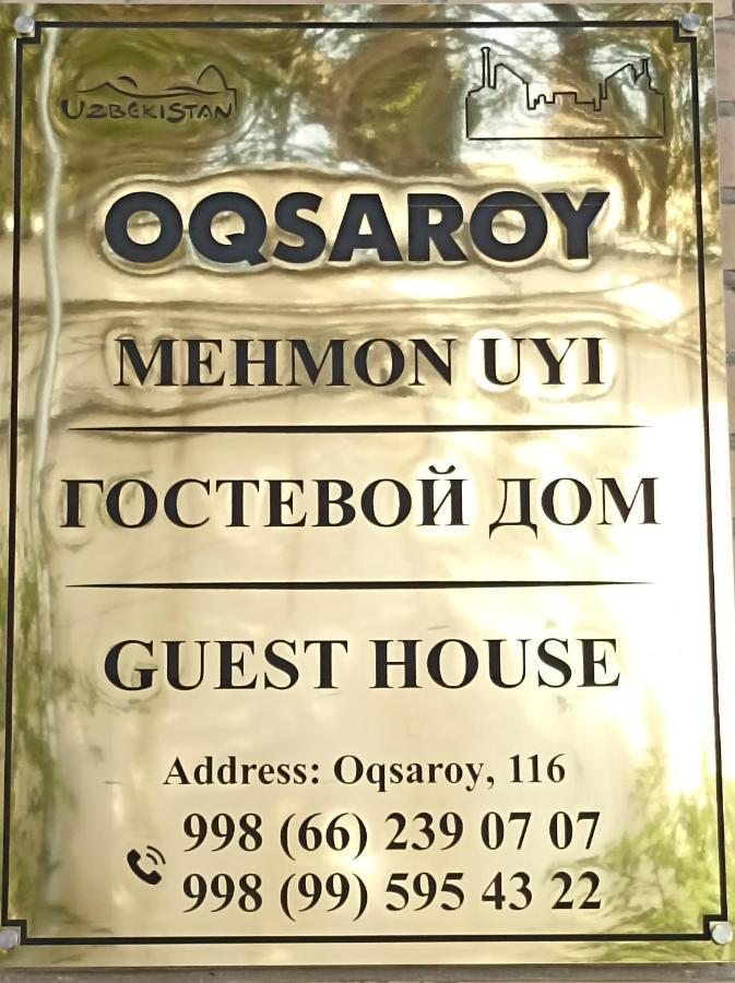Oqsaroy Samarkand Guest House Ngoại thất bức ảnh